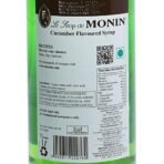 Monin Cucumber Flavoured Syrup, White, Large, 1000 ml - Fast UK Delivery - Image 3