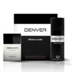 Denver Black Code Exclusive Collection Gift Set: Deo (150Ml) + Aerosol Perfume (60Ml) | Long Lasting Fresh Fragrance Gift Set for Men - Fast UK Delivery