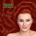 Nisha Cream Hair Color, Permanent Hair Colour Copper Red, Silky & Shiny 100% Grey Coverage Rich Bright Long Lasting Hair Colouring For Ultra Soft Deep Shine Hair Dye (Pack of 1) - Fast UK Delivery - Image 3