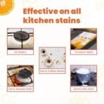Koparo Kitchen Degreaser Cleaner | 400ml Pack of 2 | Removes Hard Stains | Used for Chimney, Microwave Ovens, Grills, Gas Stoves | Plant Based & Non-Toxic - Fast UK Delivery - Image 4