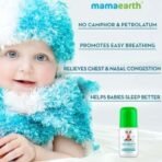 Mamaearth Natural Breathe Easy Vapour Roll-on for Cold & Nasal Congestion, with Wintergreen & Eucalyptus Oil, 40 ML - Fast UK Delivery - Image 3