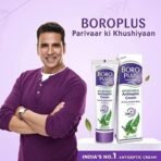 BOROPLUS Antiseptic Cream, 24 Hour Moisturisation, Ayurvedic, Neem, Tulsi & Aloe Vera, 80ml (Pack of 3) - Fast UK Delivery - Image 5