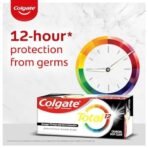 Colgate Total Whole Mouth Health, Antibacterial Toothpaste, 120gm + 120gm (240gm) (Charcoal Deep Clean, Saver Pack), World's No. 1* Germ-fighting Toothpaste - Fast UK Delivery - Image 3