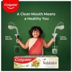 Colgate Swarna Vedshakti Toothpaste - 200gm - Fast UK Delivery - Image 3