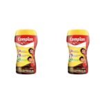Complan Nutrition Drink Powder for Children, Royale Chocolate Flavour, 500 g Jar | Nutrition drink for kids with protein & 34 vital nutrients (Pack of 2) - Fast UK Delivery