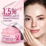 FACESCANADA Pink Aloe Vera Oil-Free Day Gel, 50g | 1.5% Hyaluronic Acid | Intense Hydration | Lightweight, Non Sticky & Absorbs Easily | Soothing, Nourishing & Acne Control | No Alcohol & Parabens - Fast UK Delivery - Image 7