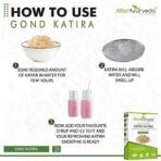Attar Ayurveda Gond Katira Pure (Edible Gum) - 200 grams | Tragacanth Gum | High Cooling Properties Herbal Food | Super Food | - Fast UK Delivery - Image 7