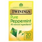 Twinings Pure Peppermint Green Tea Bag, 2 x 40 g - Fast UK Delivery