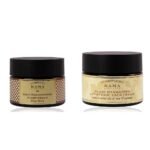 Kama Ayurveda Skin Brightening Night Cream for Men, 50g & Kama Ayurveda Eladi Hydrating Ayurvedic Face Cream with Pure Essential Oils of Rose and Jasmine, 50g - Fast UK Delivery