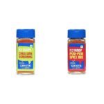 CRISTA International Multipurpose Combo - 11 | Chilli Lime Seasoning X 1, 50 gms & Peri-Peri Spice Mix X 1, 45 gms | No Added Colours, Fillers & Preservatives | Pack of 2
