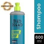Bed Head TIGI Gimme Grip Hair Texturizing Shampoo for Refreshing & Volumized Hair with Sparkling Red Fruit Fragrance, Volume Boost Professional Shampoo for Thin, Fine & Flat Hair, Salon-like Results, Adds Texture, Volume & Grip, Deep Cleanses, 600 ml - Fast UK Delivery - Image 4