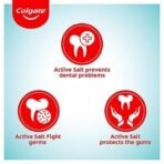 Colgate Toothpaste Active Salt - 100 G (Salt) - Freshening, Plaque, Bad Breath - Fast UK Delivery - Image 6