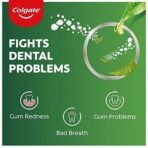 Colgate Active Salt Neem Toothpaste, Germ Fighting Herbal Tooth paste for Fresh Breath, Healthy, Tight Gums, 100g - Fast UK Delivery - Image 4