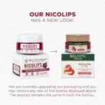 Bella Vita Organic NicoLips Lip Scrub Balm for Dark Lips Anti Pigmentation, Dry, Chapped, Smoking, Lipstick Stains Removal Lipcare for Men & Women 20 g (Pack of 2) - Fast UK Delivery - Image 3
