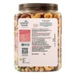 Paper Boat Protein Crunch, Premium Dry Fruit Mix, Healthy Trail Mix with Dry Fruits (1Kg) & Paper Boat Smoked and Roasted Mixed Nuts with Himalayan Pink Salt, Pouch (200g) - Fast UK Delivery - Image 4
