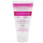 Charmis Deep Radiance Vitamin C Face Wash for Dry Skin, 150ml, Cleanser for Face with Hyaluronic Acid & Salicylic Acid - Fast UK Delivery