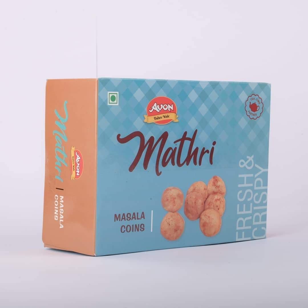 uk51h2D6SgrhL-1-1.jpg Avon Dalsev Wale Masala Coins | Indian snacks | Masala mathri 400 gram - Fast UK Delivery - Image 1