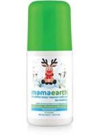 Mamaearth Natural Breathe Easy Vapour Roll-on for Cold & Nasal Congestion, with Wintergreen & Eucalyptus Oil, 40 ML - Fast UK Delivery