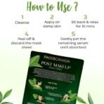 FACESCANADA Post-Makeup Detox Sheet Mask, 25G|Gentle Exfoliating Face Sheet Mask|Deep Cleansing|Rejuvenates Skin|Non-Drying|Matcha Green Tea Leaf Extract & Hyaluronic Acid|For All Skin Types - Fast UK Delivery - Image 6