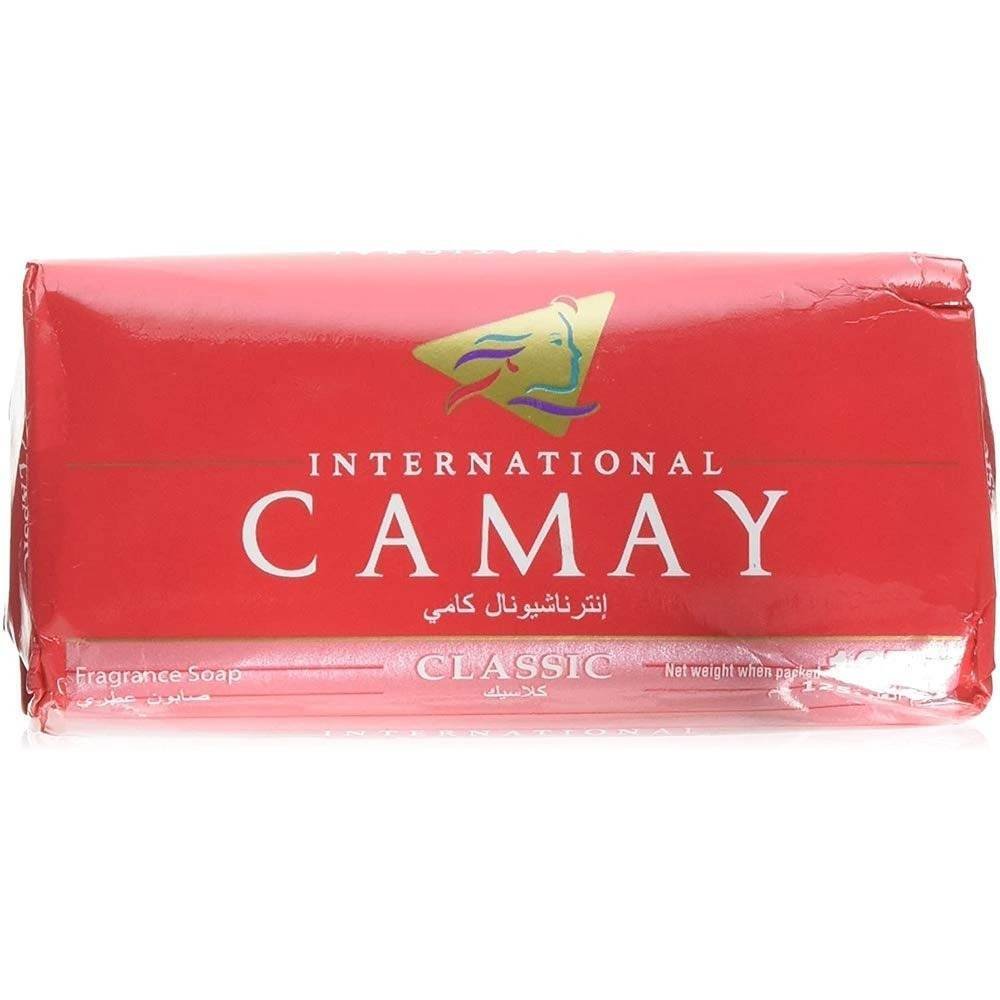 uk51hPPbmTPpL-1-1.jpg Camay International Classic Soap, 125g - Pack of 3 - Fast UK Delivery - Image 1