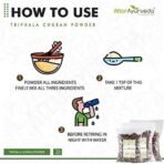 Attar Ayurveda Triphala Raw (1:1:1) - 750 grams, Raw, Whole - Harad, Baheda, Amla - Fast UK Delivery - Image 6