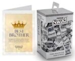 Swad Gift for Happy Brothers Day with Card (Swad Digestive Candy 125 Gift Box & 1 Greeting card) - Fast UK Delivery - Image 2