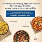 Emami Healthy & Tasty Advans SOYA Chunks 1kg Pouch - Family Pack - Fast UK Delivery - Image 7