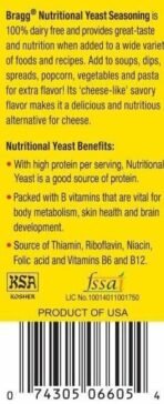 Nutritional Yeast Seasoning-4.5 oz - Fast UK Delivery - Image 4