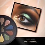FACESCANADA 6 in 1 Eyeshadow Palette - Party Animal 04, 6g | Olive Butter & Macadamia Oil | Vibrant Colors | Highly Pigmented | Easily Blendable | Silky Satin Texture | No Crease | Cruelty-Free - Fast UK Delivery - Image 4