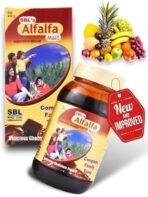 KRIG'S Homoeo36 Sbl Alfalfa Malt 450Gm Chocolate Flavour - (Alfalfa Malt For Weight Gain) - Big Size - 1 Bottle - Fast UK Delivery - Image 2