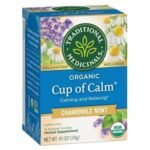 Traditional Medicinals Teas Organic Cup of Calm, 16 Bags - Fast UK Delivery