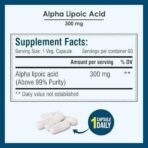 Alpha Lipoic Acid 300mg - 60 Capsules - Fast UK Delivery - Image 5