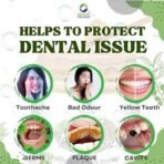 ORGANIC WELLNESS Dant Manjan Tooth Powder 50 Gram Bottle II Bad Breath II Teeth Whitening Ayurbedic Powder (Pack of 1) - Fast UK Delivery - Image 5