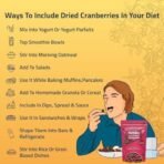 Farmley Dried Cranberry I 200 Gram, Pack Of 1 I Dried Fruit, Berries, High Nutrient And Antioxidant No Added Preservatives - Fast UK Delivery - Image 6