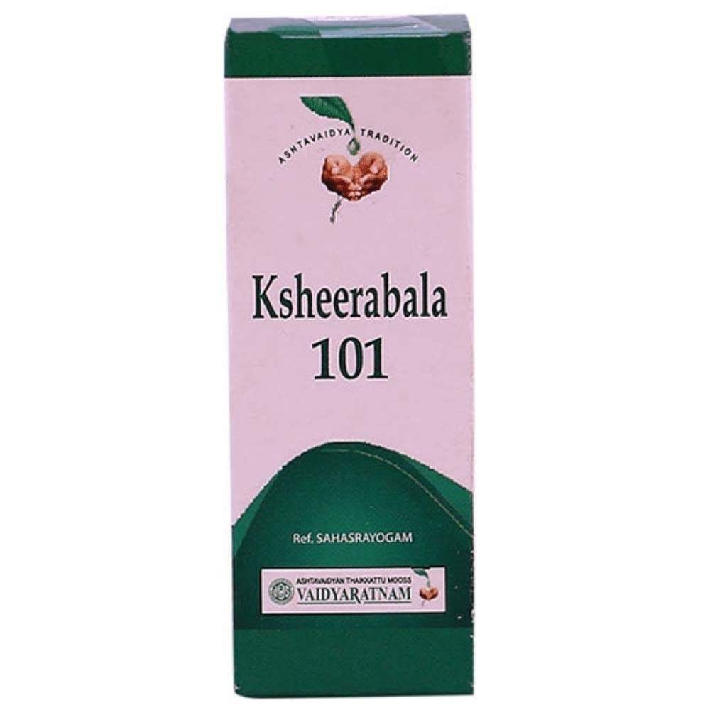 uk51iNacZKdlL-1.jpg Vaidyaratnam Ksheerabala 101 10 ml (Pack of 2) - Fast UK Delivery - Image 1