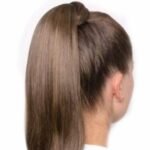 Arth Small Ponytail Hair Extension Hairpiece Pack of 1 Natural Goldish Brown Braid Choti, Draw String Thread Tie Up Wedding Bridal Beauty Accessory Bride Style Accessories Hear Baal Wig - Fast UK Delivery