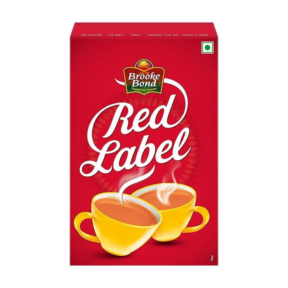 uk51iVkS0ZVL-1.jpg Brooke Bond Red Label Tea 500 grams Pack, Strong Chai from the Best Chosen Leaves, Rich in Healthy Flavonoids - Premium Powdered Black Tea - Fast UK Delivery - Image 1