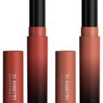 Maybelline New York Color Sensational Ultimattes Lipstick, 799 More Taupe and 899 More Rust, 1.7 g each (Combo Pack) - Fast UK Delivery