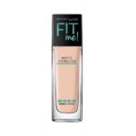Maybelline New York Fit Me Matte+Poreless Liquid Full Coverage Foundation For All Skin Types (With Pump), 115 Ivory, 30Ml, Pack Of 1 - Fast UK Delivery