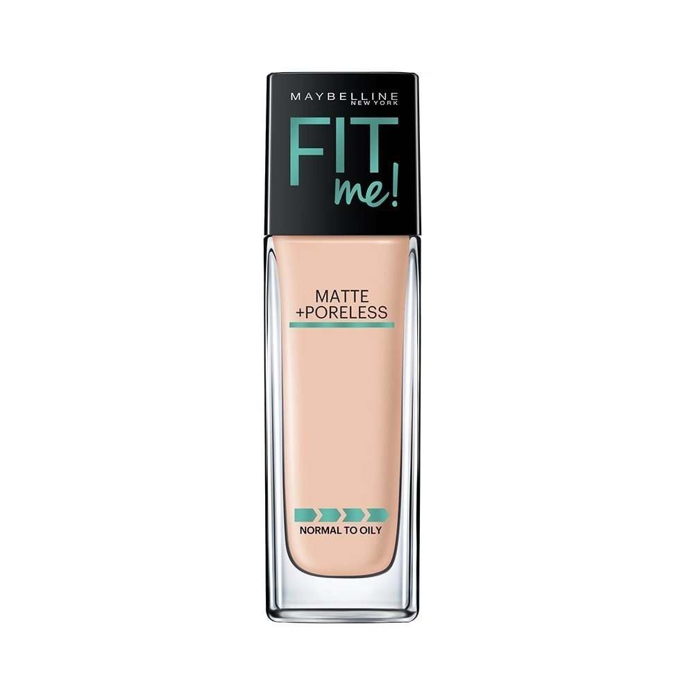 uk51ilU0-J4YL-1.jpg Maybelline New York Fit Me Matte+Poreless Liquid Full Coverage Foundation For All Skin Types (With Pump), 115 Ivory, 30Ml, Pack Of 1 - Fast UK Delivery - Image 1