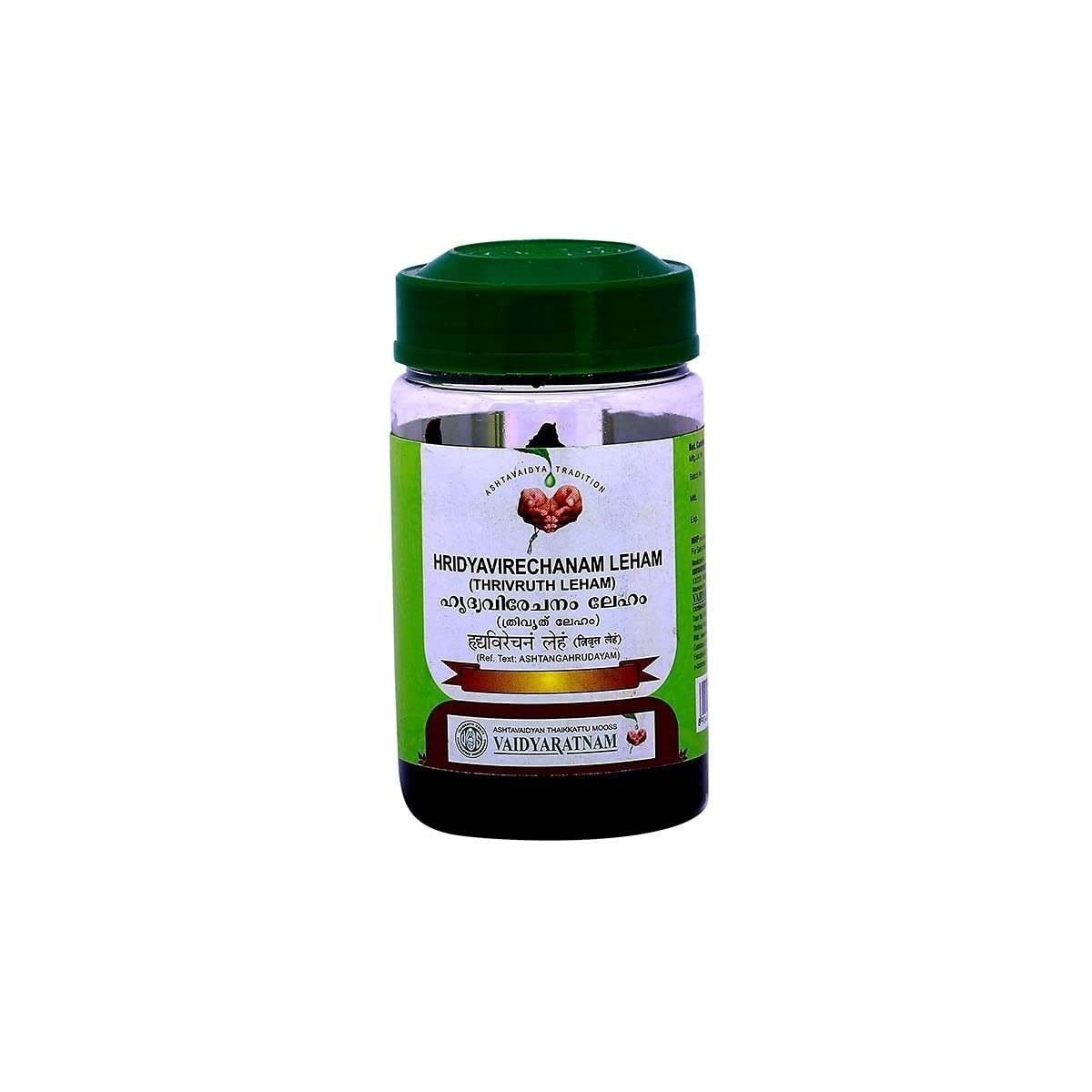 uk51ivwPvYZPL-1.jpg Vaidyaratnam Hridyavirechanam Leham 250 gram (Pack of 2)| Ayurvedic Products | Ayurveda Products | Vaidyaratnam Products - Fast UK Delivery - Image 1