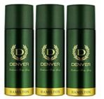 Denver Hamilton Deo Body Spray (Green, body spray) - Pack of 3 - Fast UK Delivery - Image 2