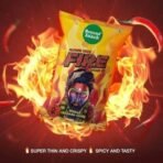 Beyond Snack Kerala Banana Chips limited edition Puspha2 - Fire flavour 300gms (100G * 3Packs) - Fast UK Delivery - Image 4