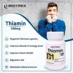 Thiamin (Vitamin B1) - 60 Veg Capsules - Fast UK Delivery - Image 5