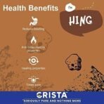 CRISTA Essential Ground Spices Combo - 6 | Hing X 1, 100 gms & Kashmiri Chilli Powder X 1, 100 gms | No Added Colours, Fillers & Preservatives | Pack of 2 - Image 5