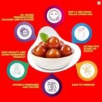 Kwality Gulab Jamun combo | Chocolate Instant Gulab Jamun Dessert Mix (125g*2) | Instant Gulab Jamun Dessert Mix (175g*2) |Pure Veg | Make 30 per pack | Delicious Dessert Mithai - Fast UK Delivery - Image 7