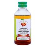 Vaidyaratnam Lakshadi Kera Thailam 200 ML (Pack of 2)| Ayurvedic Products | Ayurveda Products | Vaidyaratnam Products - Fast UK Delivery