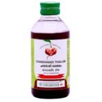 Vaidyaratnam Chandanadi Thailam 200 ml (Pack Of 1)| Ayurvedic Products | Ayurveda Products | Vaidyaratnam Products - Fast UK Delivery