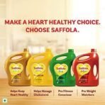 Saffola Gold Refined Cooking oil | Blended of Rice Bran & Sunflower oil | 5 Litre Jar + Free 1 Litre Pouch - Fast UK Delivery - Image 7