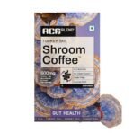 Ace Blend Turkey Tail SHROOM COFFEE | 5 Serves | Mushroom Coffee | KSM 66 Ashwagandha | L-Theanine | MCT Powder | Total Gut Health | 100% Arabica | Instant Black Coffee | Keto | Cold & Hot Brew - Fast UK Delivery - Image 2
